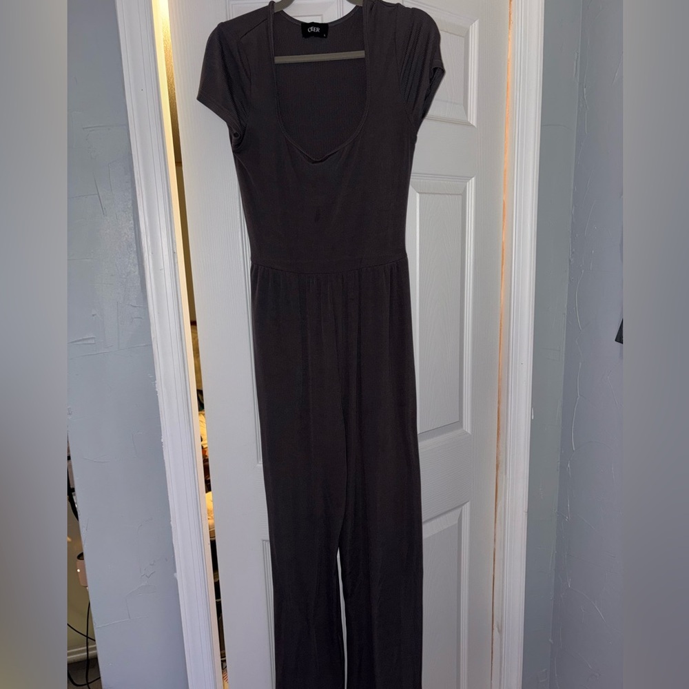 Cider Gray Jumpsuit